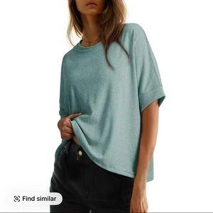 TikTok Viral Dokotoo Oversized Badic Tee